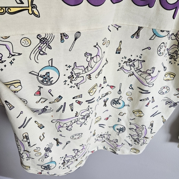 Disney Epcot Festival Of The Arts Figment Spirit Jersey NWT - Picture 10 of 11